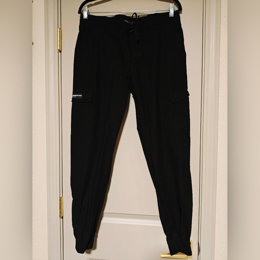 Kenneth Cole Men's Dark Cargo Pants